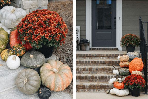 fall decor for patio