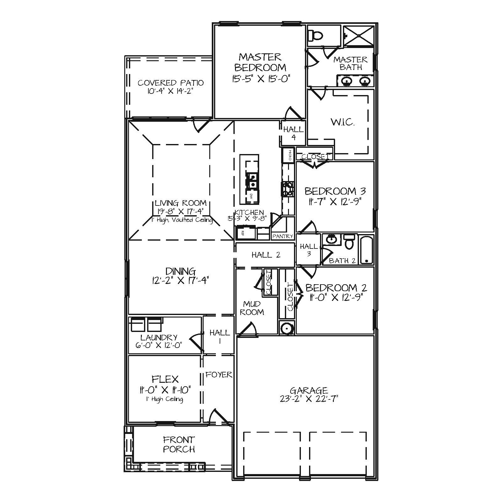 Barnes 1B Floor Plan Signature Homes