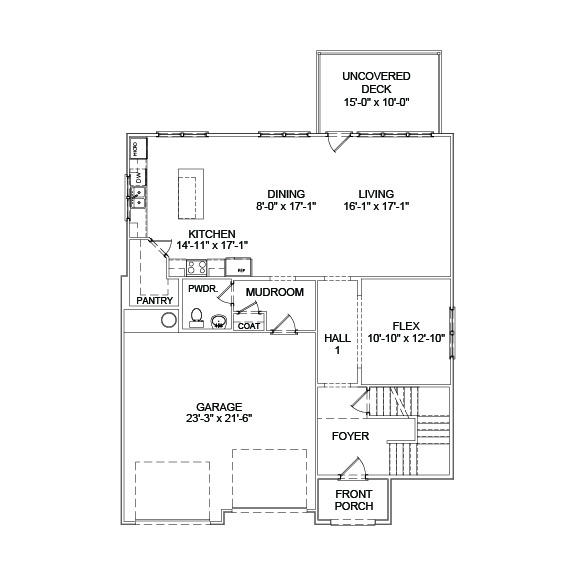 The McKinney 1A Floor Plan Signature Homes