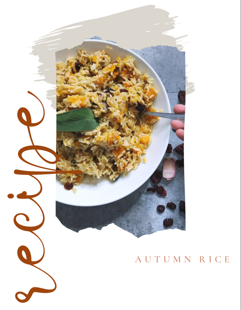 autumn rice recipe the southern source