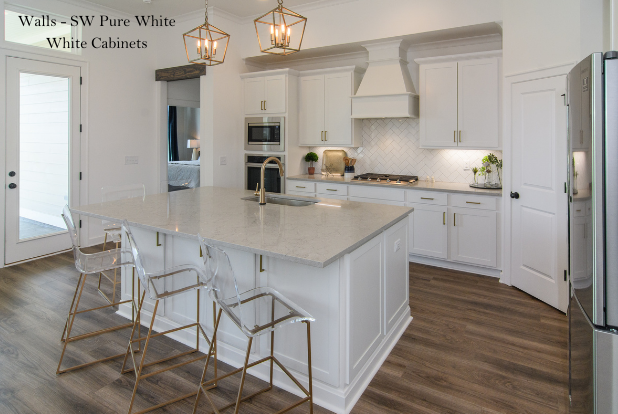 white kitchen ideas sherwin williams pure white kithchen