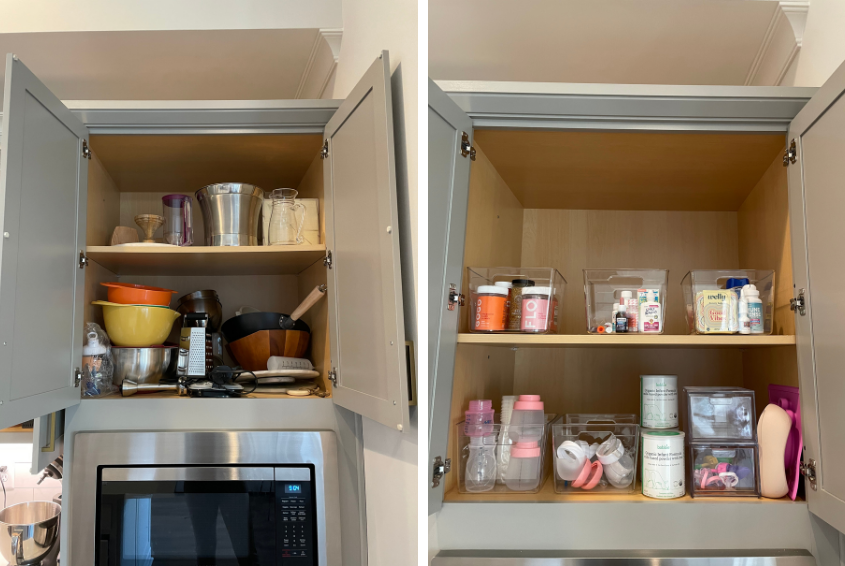 Cabinet organization ideas