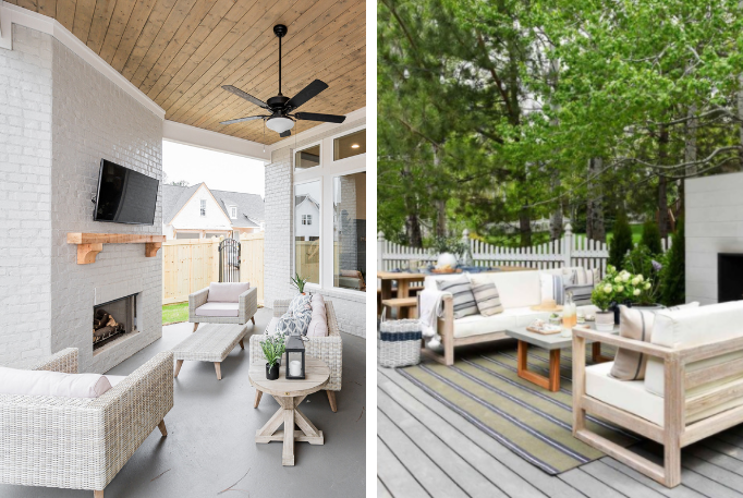outdoor patio themes and styles