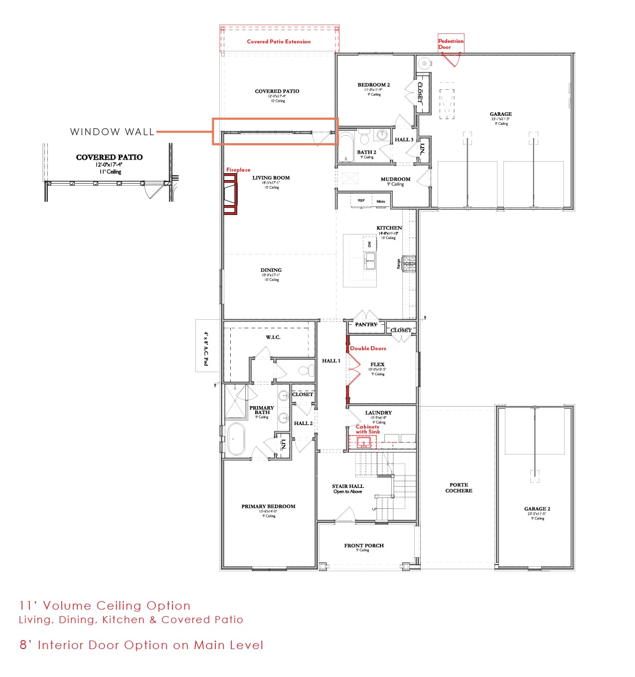 The Clairmont 1B- Home Site 1733Main Level