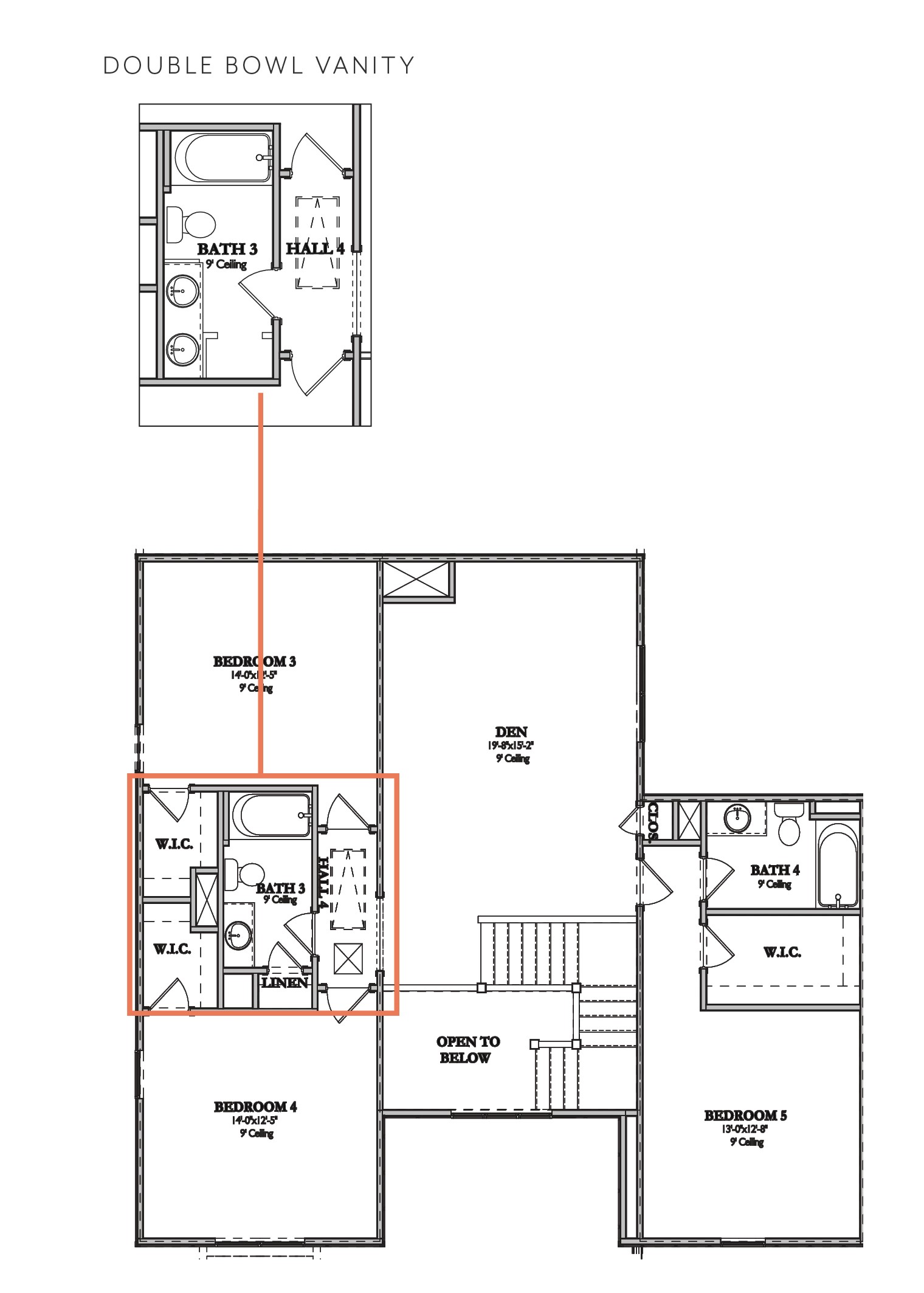 The Clairmont 1A- Home Site 1750Upper Level