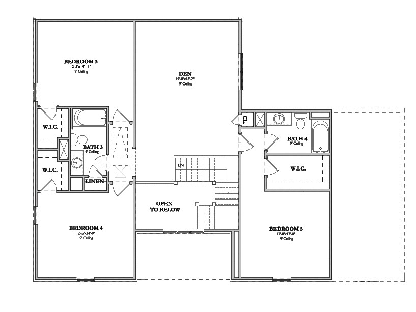 The Clairmont 1B- Home Site 1733Upper Level