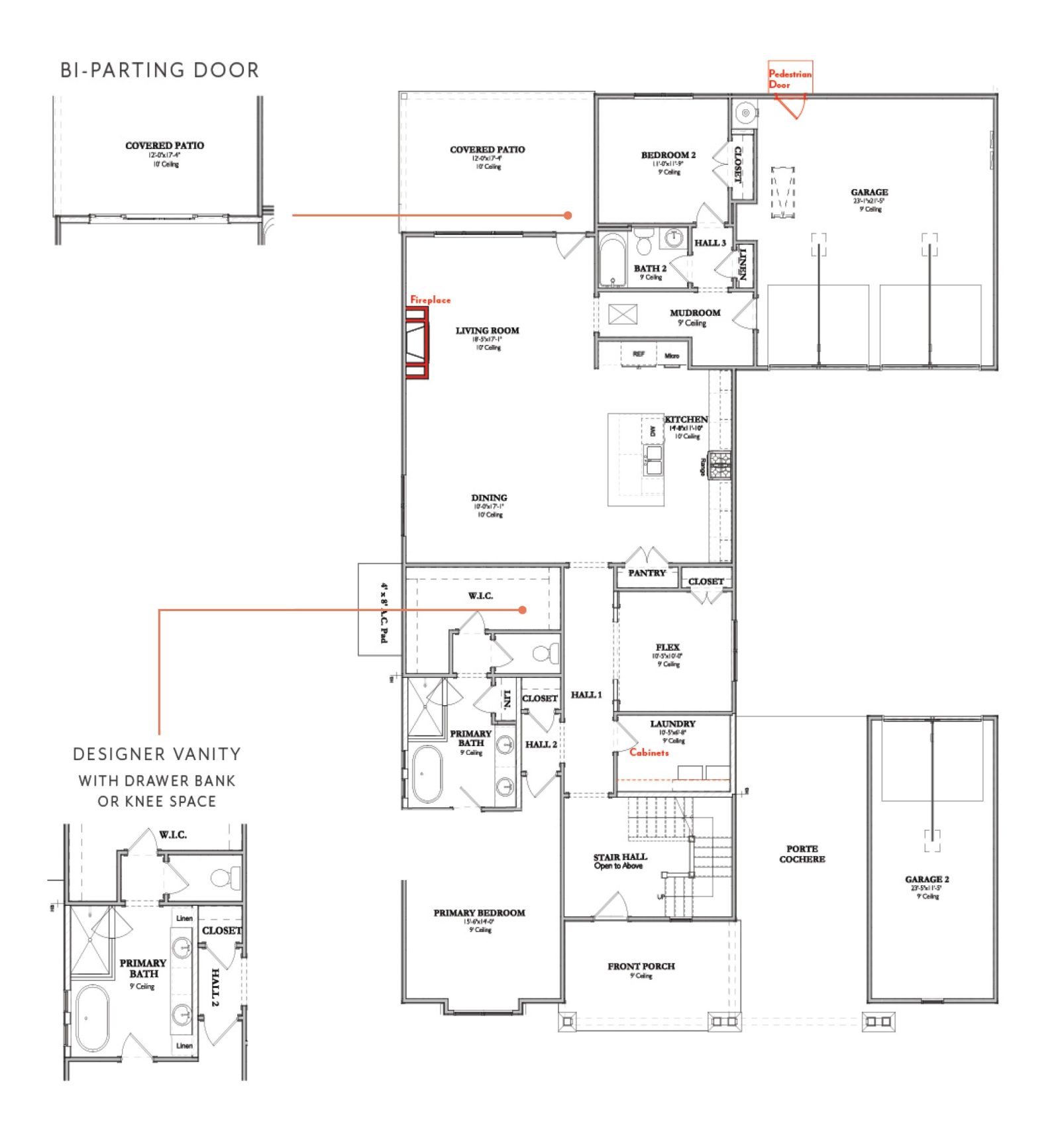 The Clairmont 1A- Home Site 1743Main Level