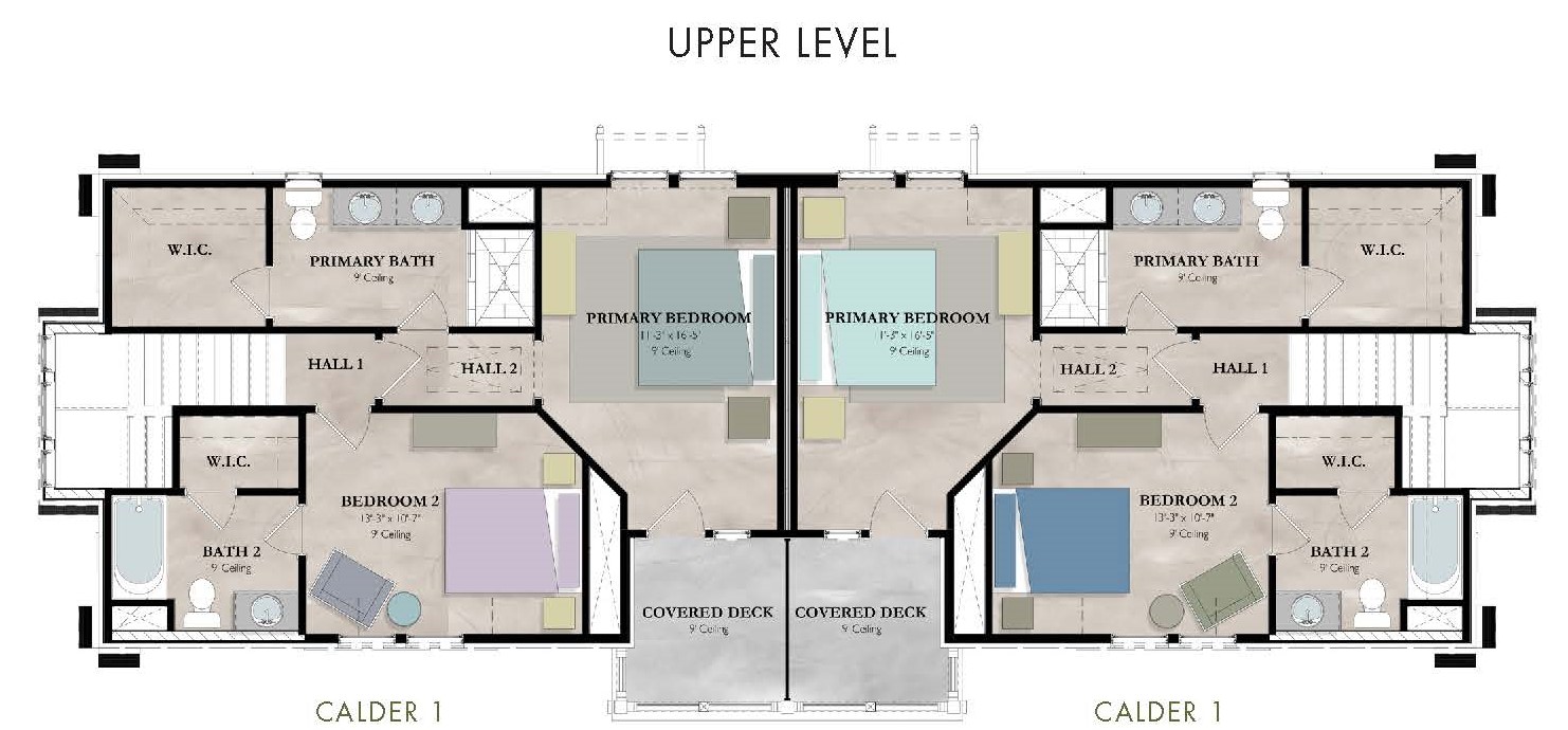 The Calder 1- Cottage 14Upper Level