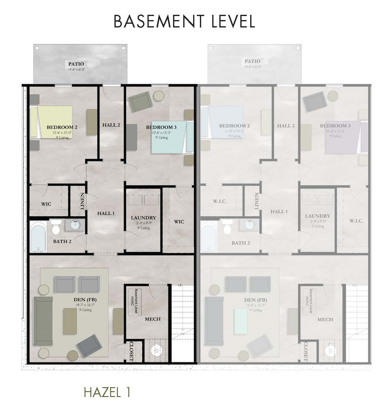 The Hazel 1- Cottage 7Basement Level
