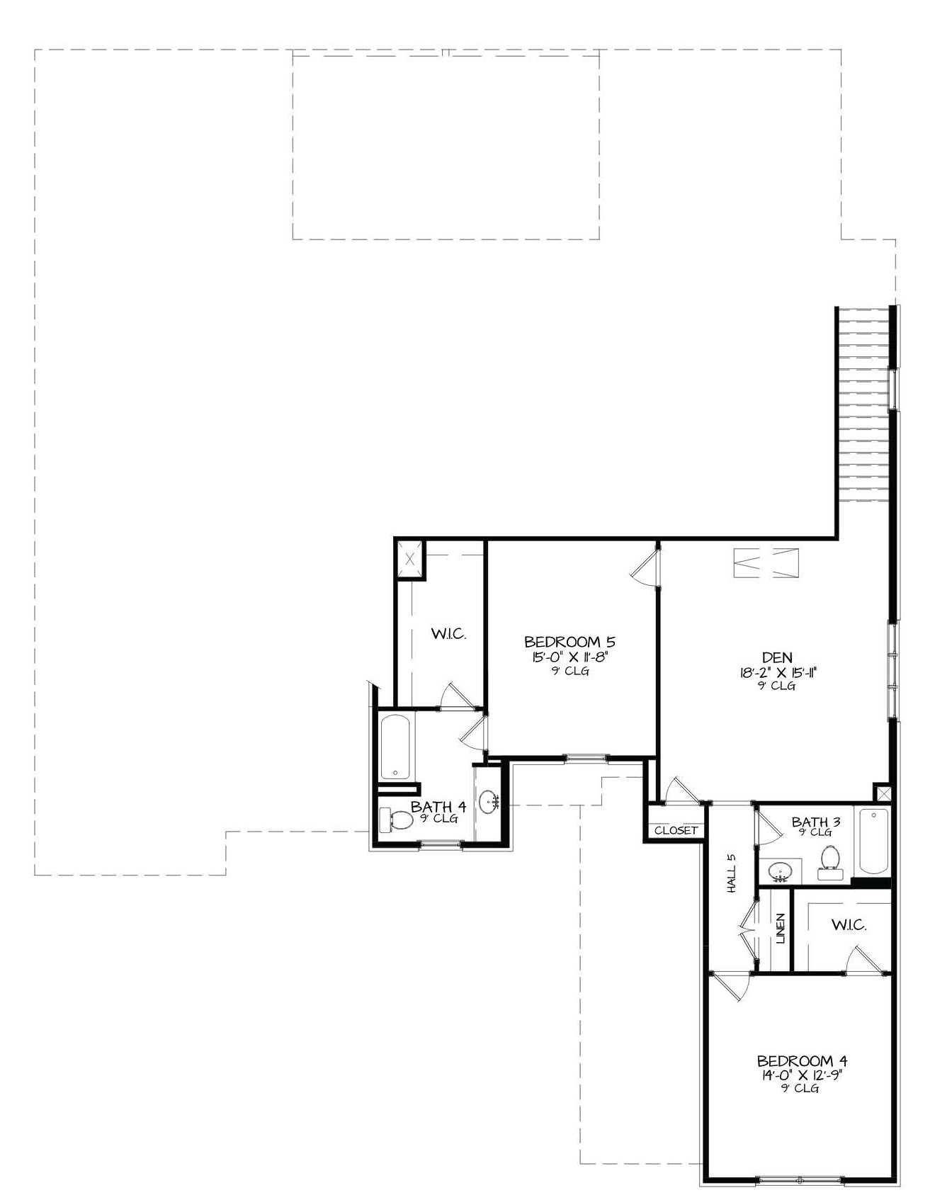 The Langston 4B- Home Site 1354Upper Level