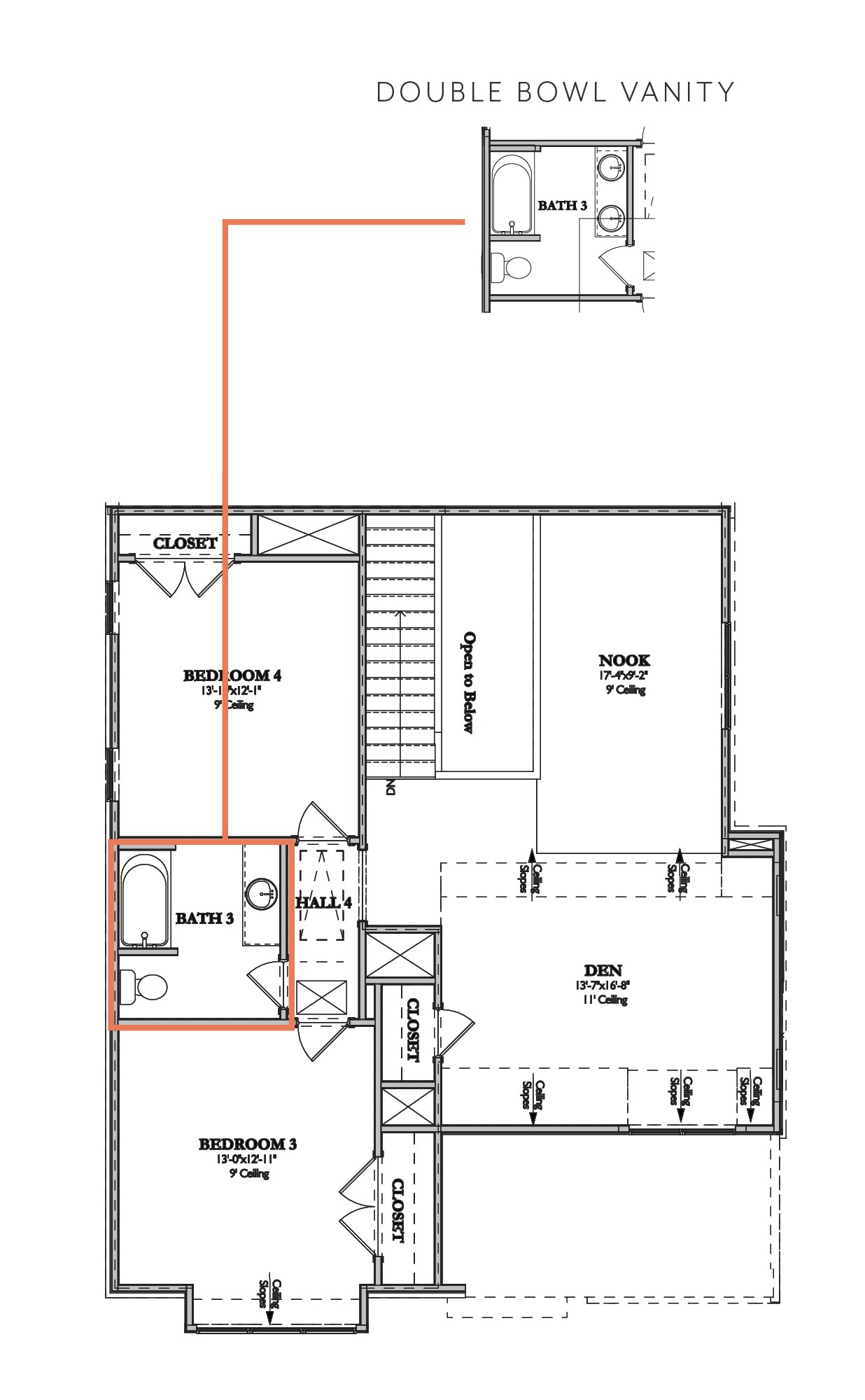 The Murphy 3F- Home Site 1740Upper Level