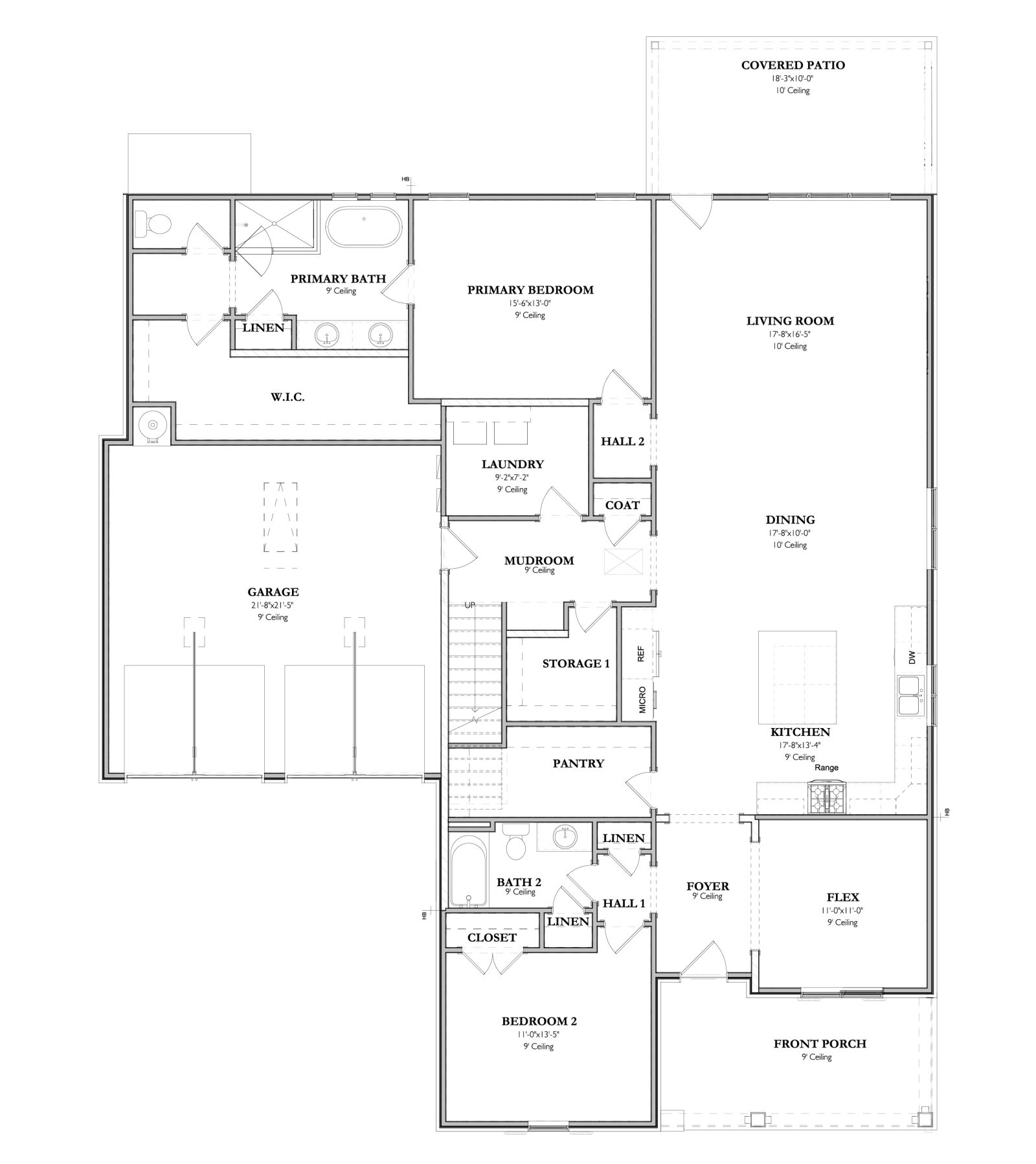 The Callie 3B- Home Site 1835Main Level