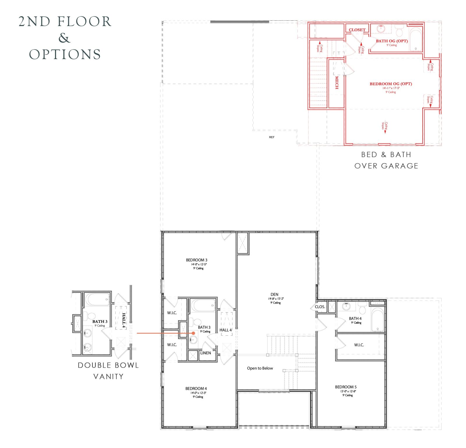 The Clairmont 1B- Home Site 201Upper Level