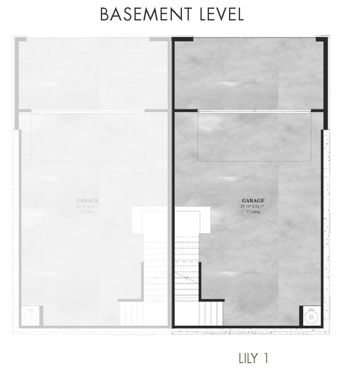 The Lily 1- Home Site 5061Basement Level