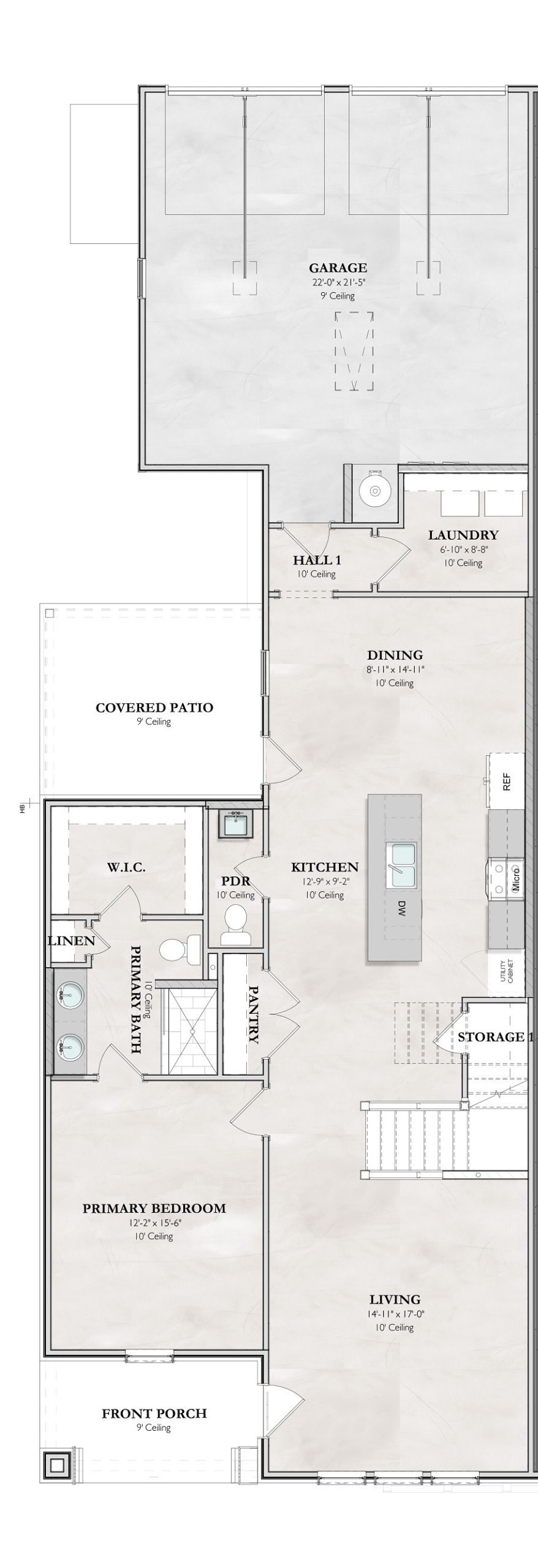 The Wilton 2B- Cottage 38Main Level