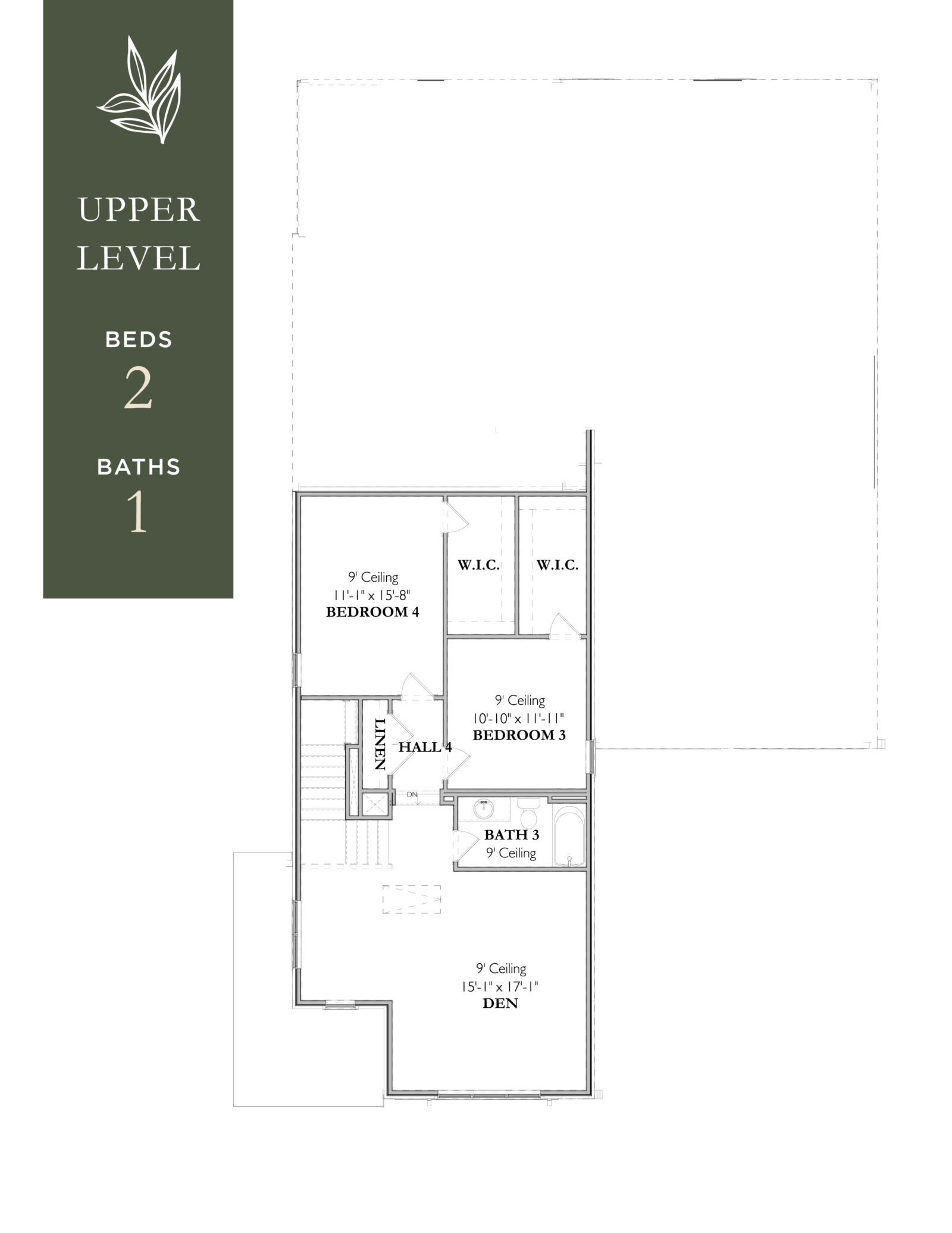 The Darcy 2B- Home Site 6012Upper Level