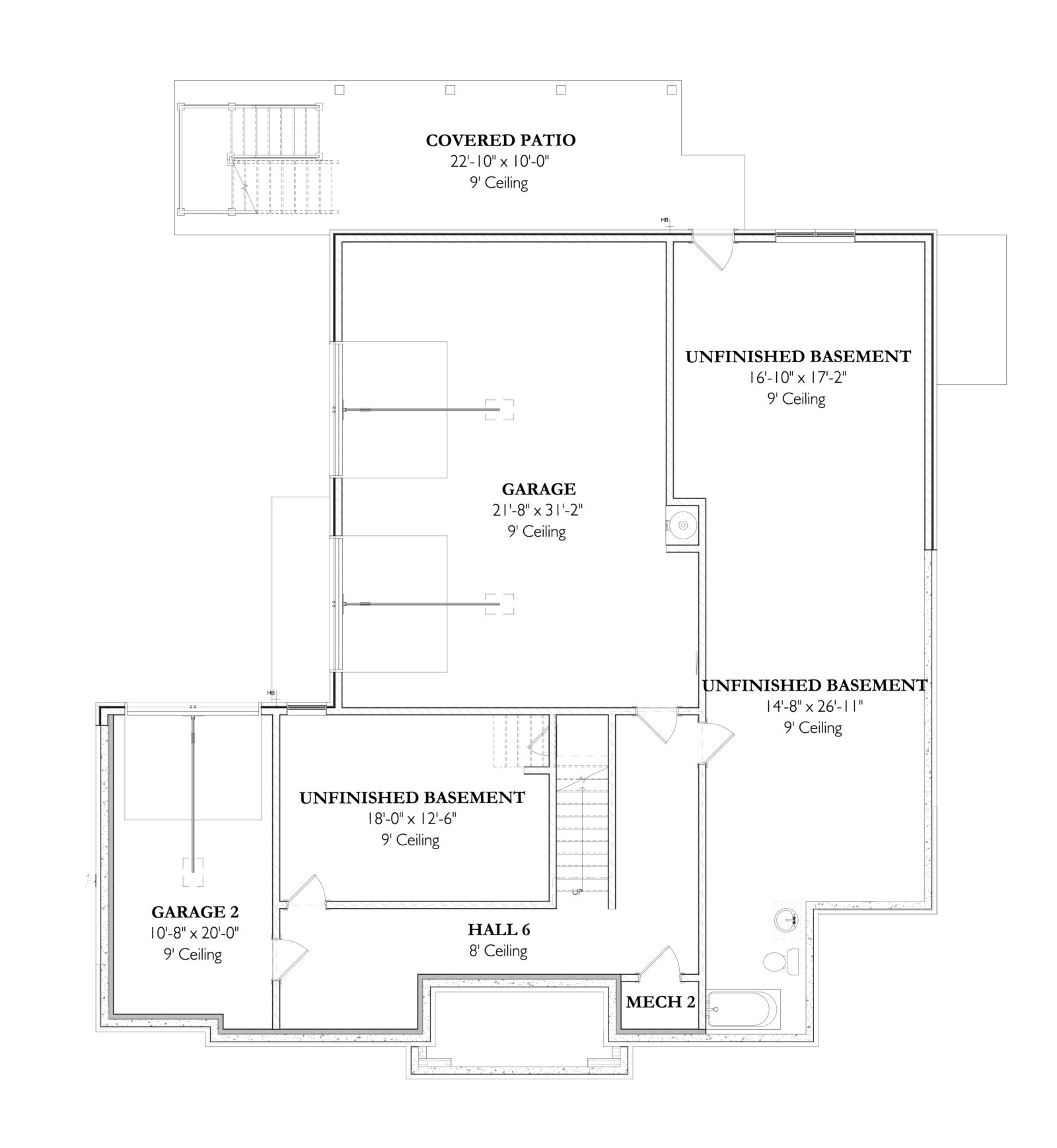 The Keystone 7ABasement Level