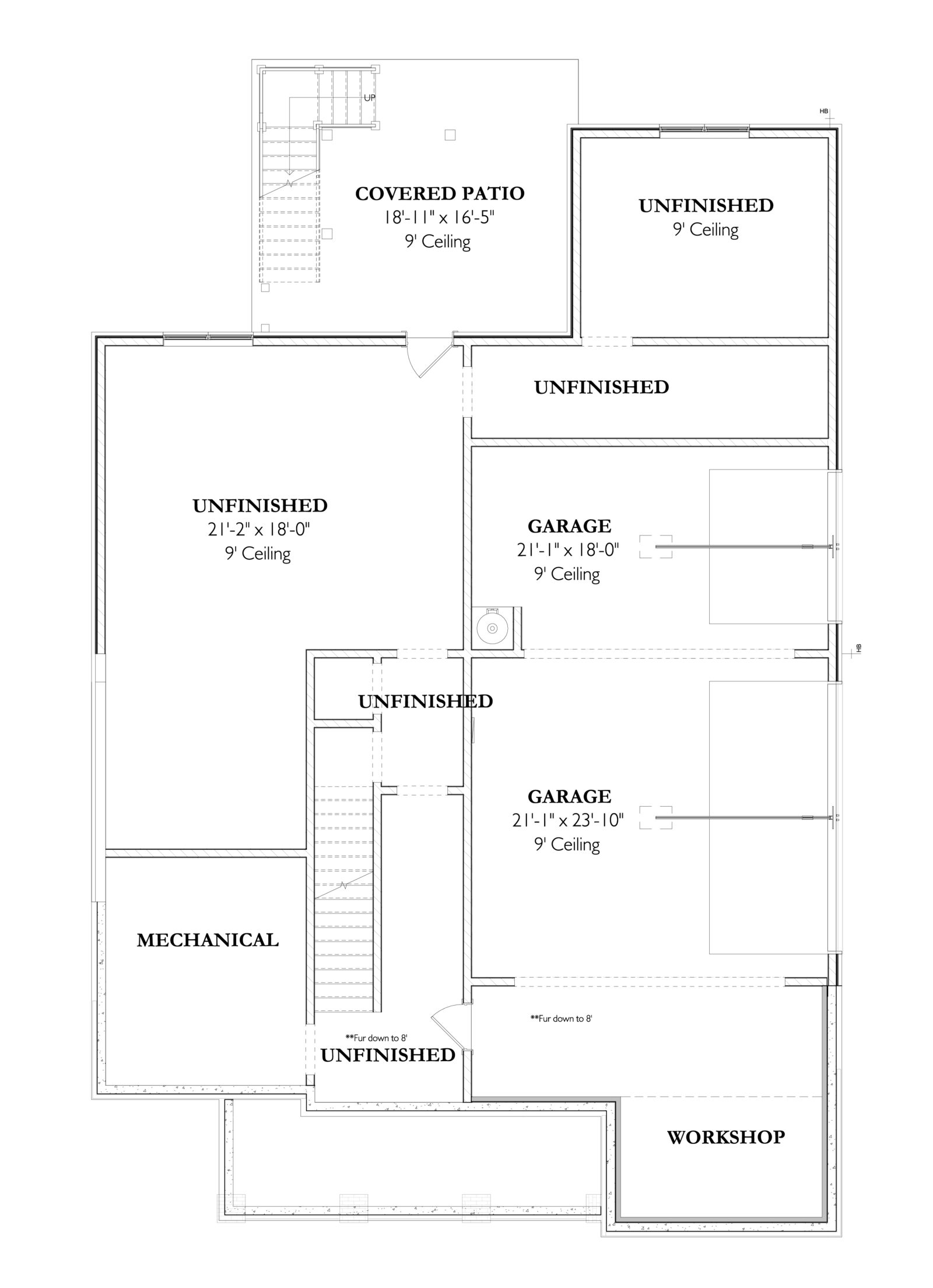 The Adler 4ABasement Level